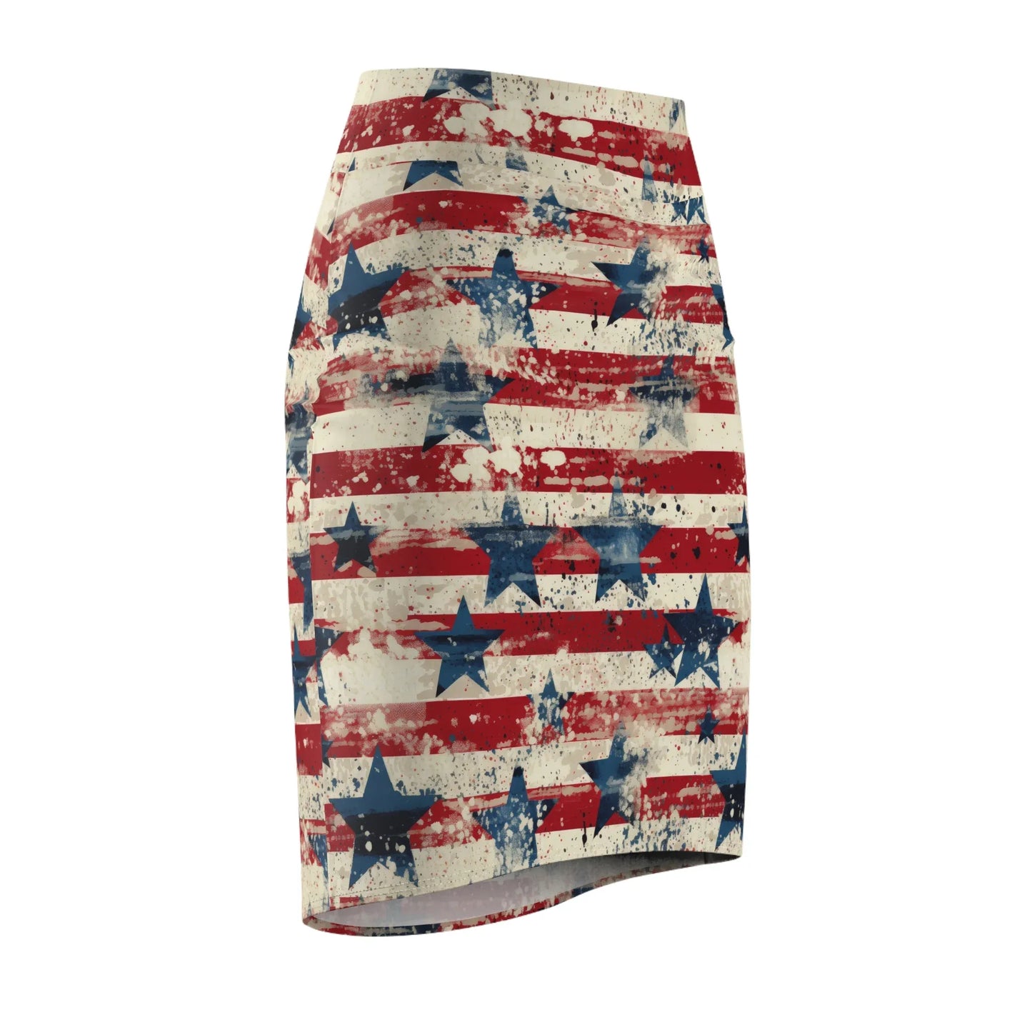 patriotic-v2-bleistiftrock-fur-damen-eleganter-mid-waist-rock-mit-stretch-komfort-bleistiftrock-jlr-design-6 - JLR Design