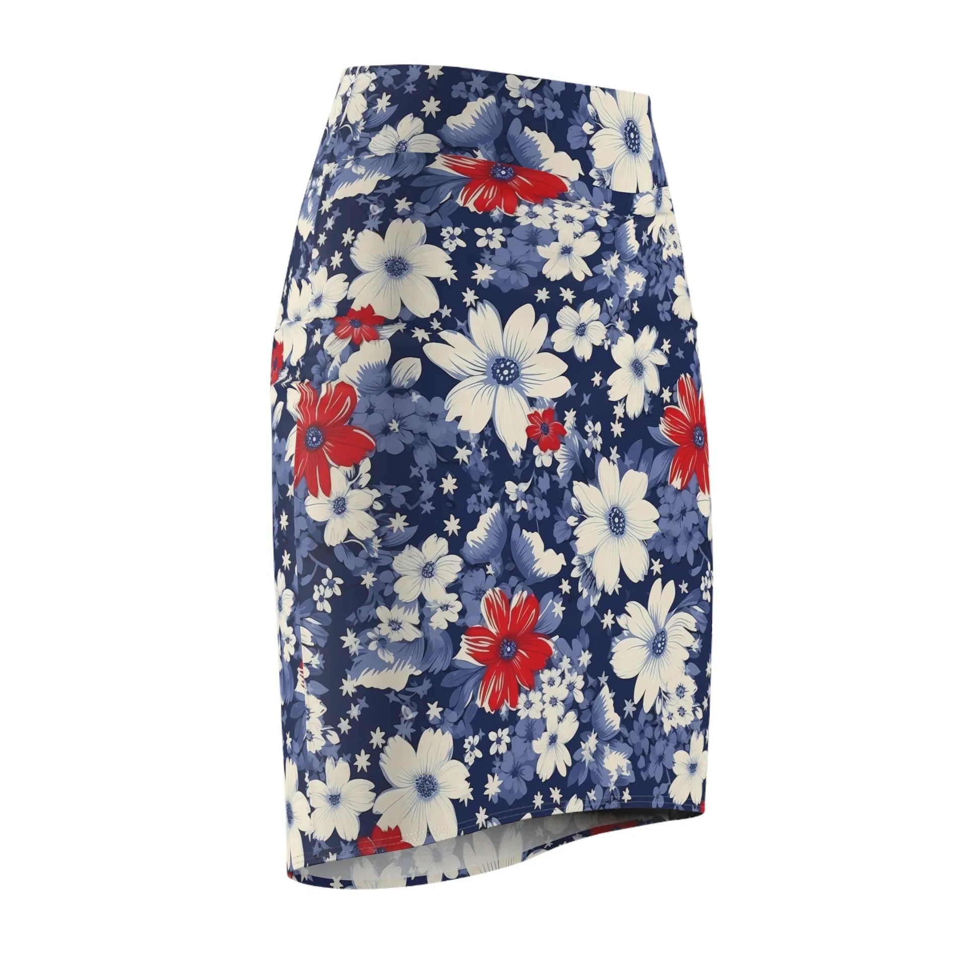 patriotic-v3-bleistiftrock-fur-damen-eleganter-mid-waist-rock-mit-stretch-komfort-bleistiftrock-jlr-design-6 - JLR Design