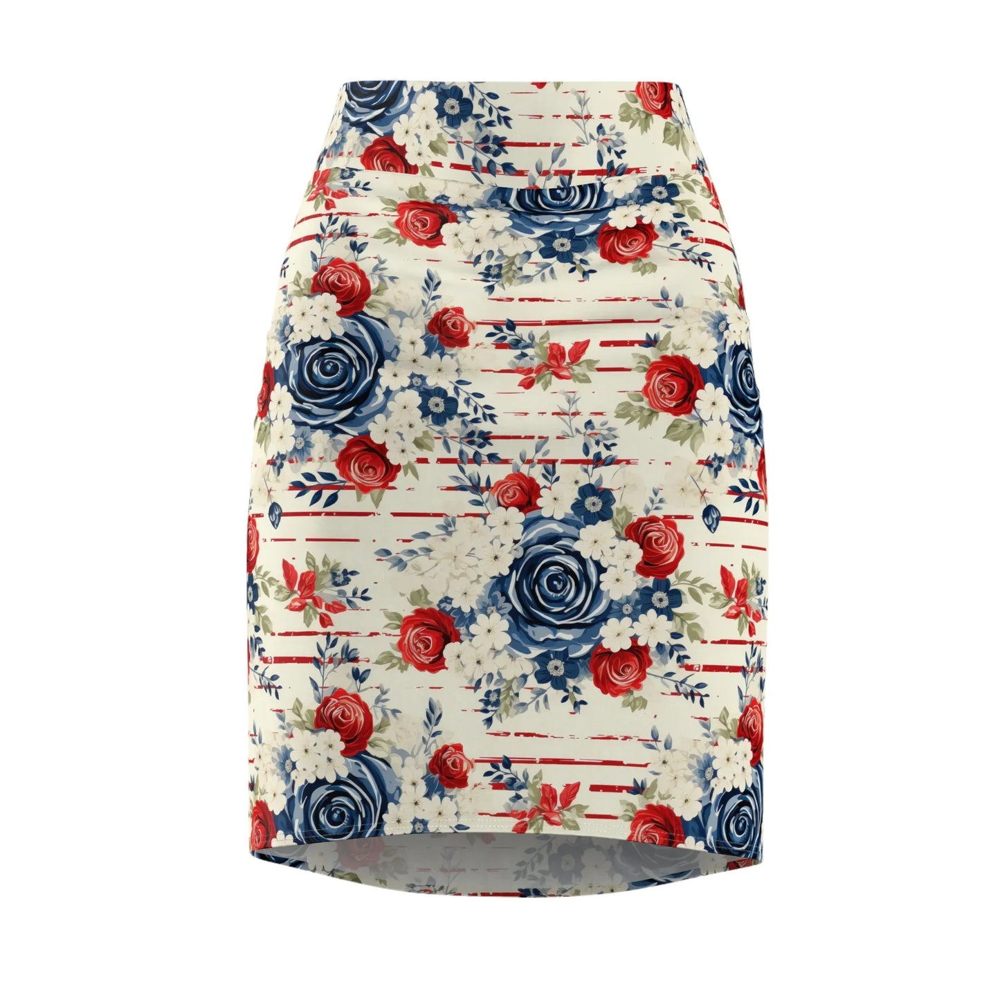 patriotic-v4-bleistiftrock-fur-damen-eleganter-mid-waist-rock-mit-stretch-komfort-bleistiftrock-jlr-design-4 - JLR Design