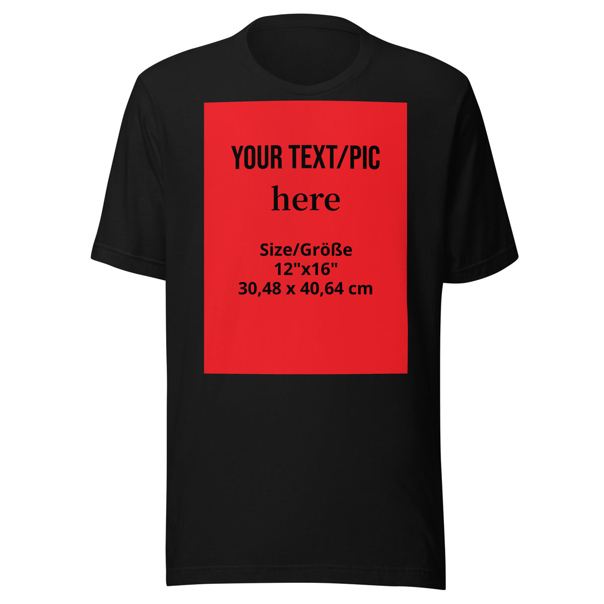 personalisiertes-unisex-foto-t-shirt-wunschmotiv-hochladen-or-bella-canvas-3001-t-shirt-jlr-design-jlr-design-de-2 - JLR Design
