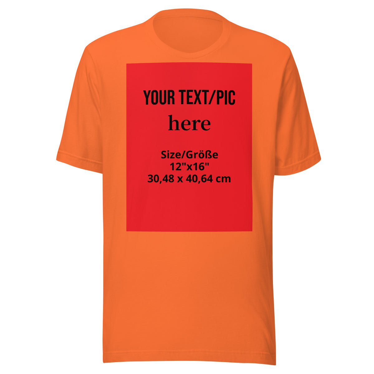 personalisiertes-unisex-foto-t-shirt-wunschmotiv-hochladen-or-bella-canvas-3001-t-shirt-jlr-design-jlr-design-de-5 - JLR Design