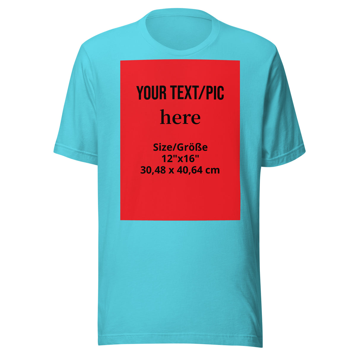 personalisiertes-unisex-foto-t-shirt-wunschmotiv-hochladen-or-bella-canvas-3001-t-shirt-jlr-design-jlr-design-de-8 - JLR Design