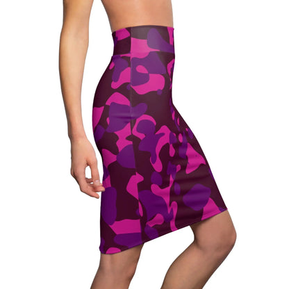 pink-camouflage-bleistiftrock-fur-damen-eleganter-mid-waist-rock-mit-stretch-komfort-bleistiftrock-jlr-design-3 - JLR Design