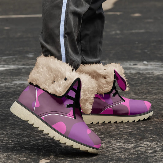 pink-camouflage-chic-boots-mit-pluschfutter-stiefel-jlr-design-1 - JLR Design