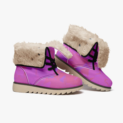 pink-crystal-chic-boots-mit-pluschfutter-stiefel-jlr-design-4 - JLR Design
