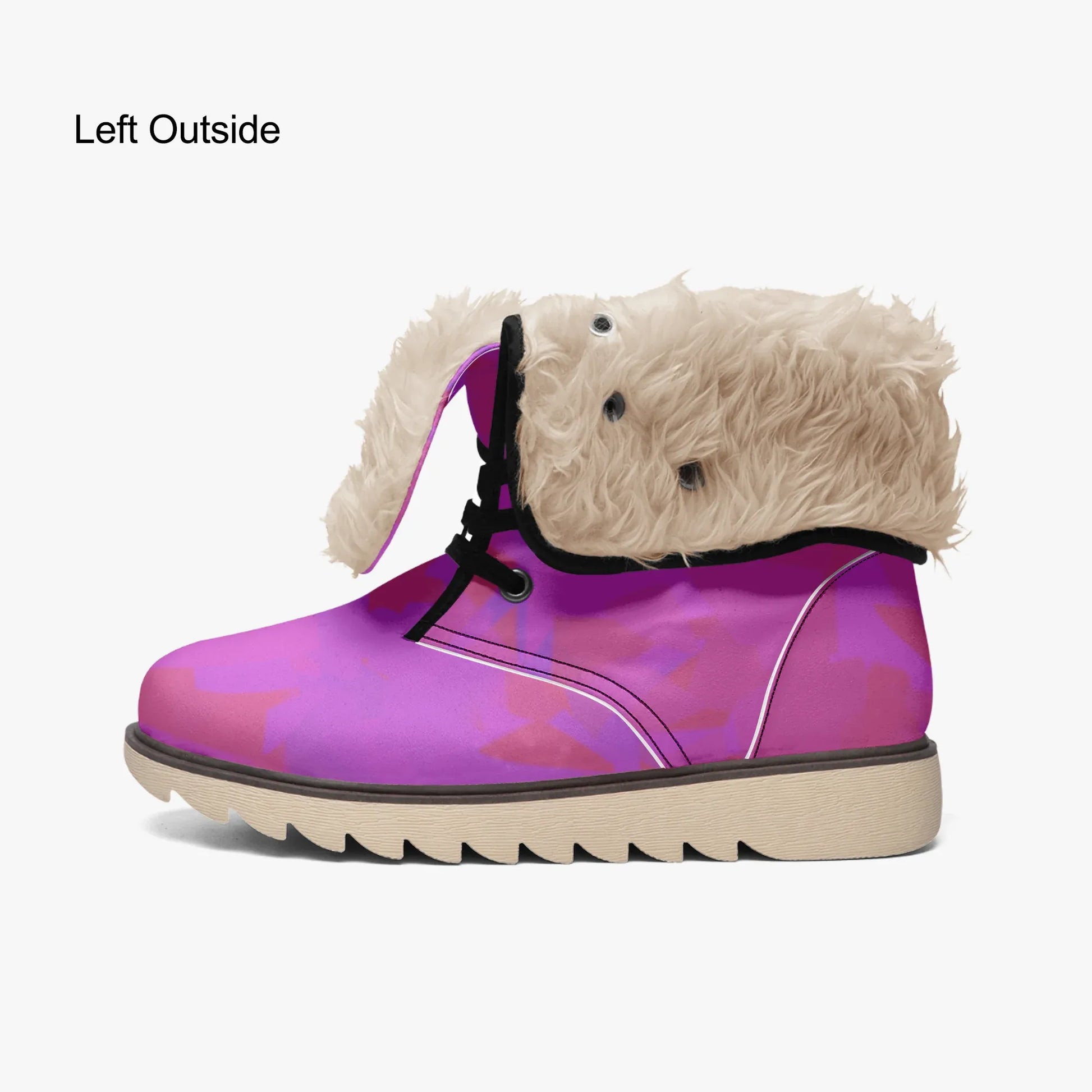 pink-crystal-chic-boots-mit-pluschfutter-stiefel-jlr-design-5 - JLR Design
