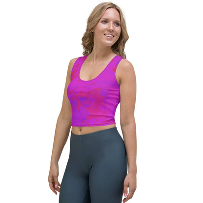 pink-crystal-damen-crop-top-crop-top-jlr-design-3 - JLR Design