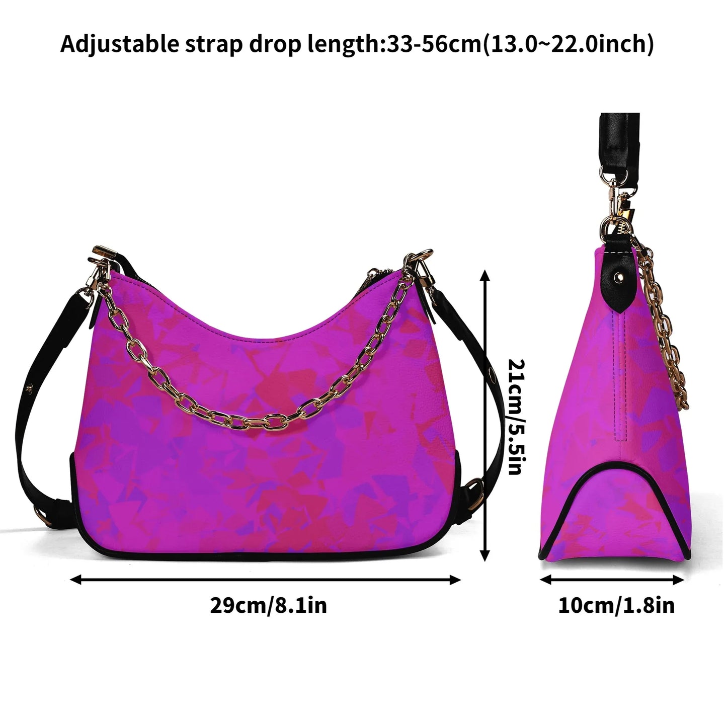 pink-crystal-elegante-umhangetasche-mit-kette-umhangetasche-jlr-design-7 - JLR Design