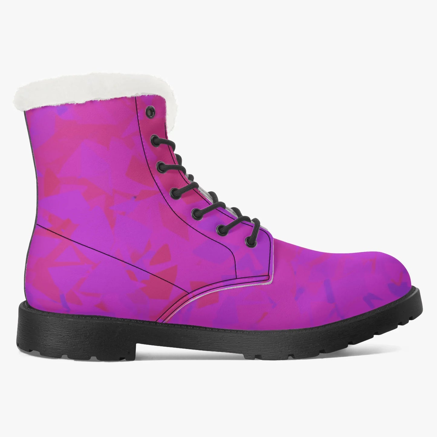 pink-crystal-faux-fur-leder-boots-boots-jlr-design-8 - JLR Design