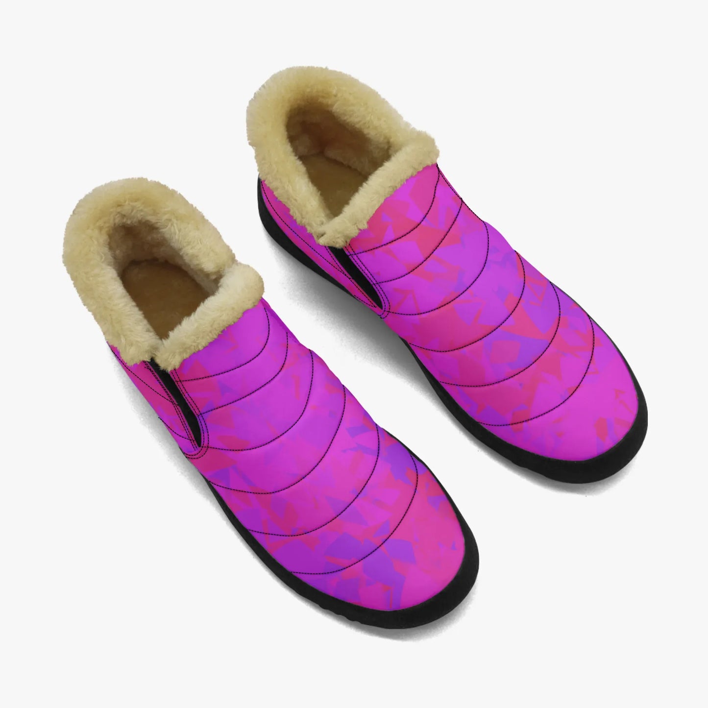 pink-crystal-faux-fur-slipper-slipper-jlr-design-2 - JLR Design