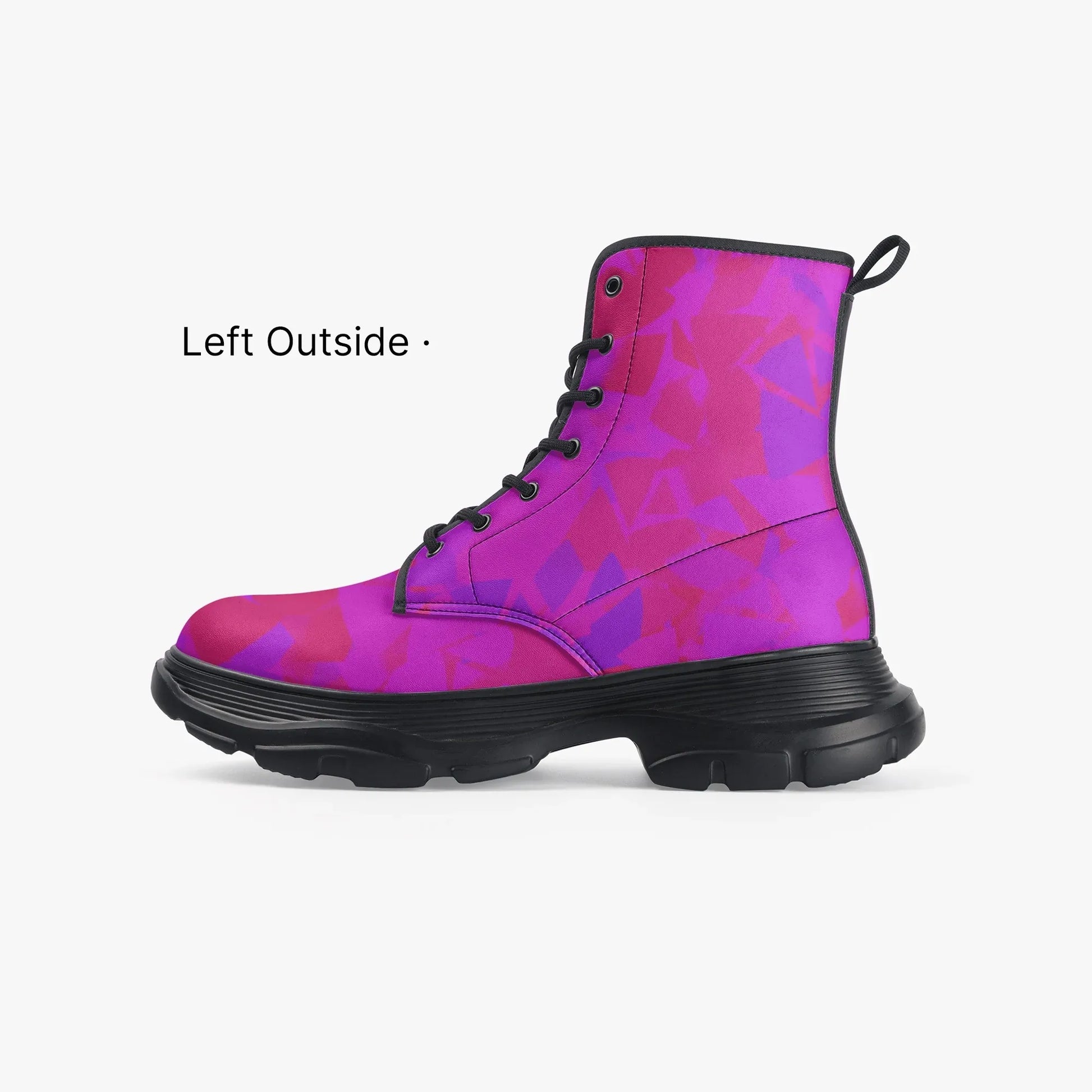 pink-crystal-leather-chunky-boots-boots-jlr-design-2 - JLR Design