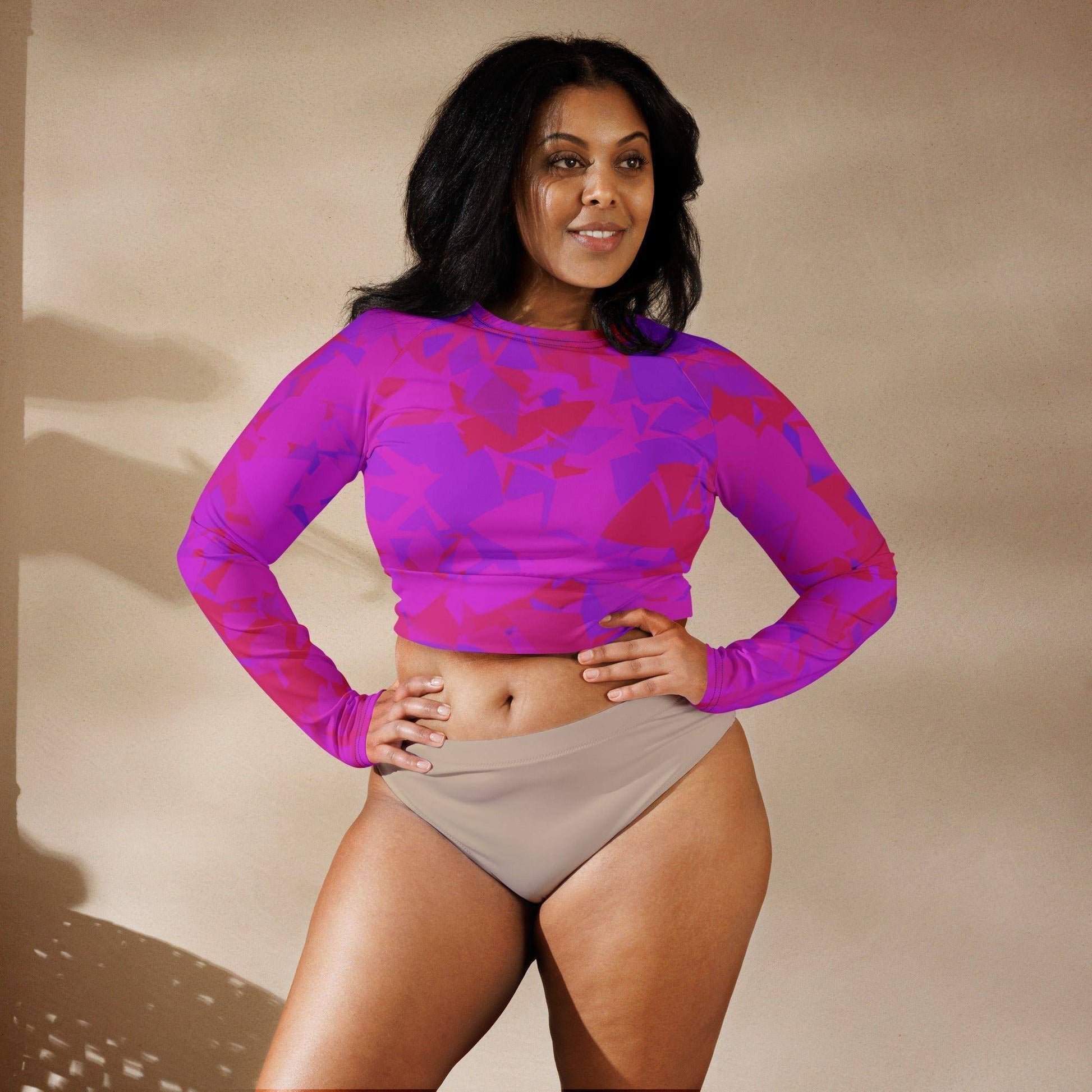 pink-crystal-long-sleeve-crop-top-long-sleeve-crop-top-jlr-design-1 - JLR Design