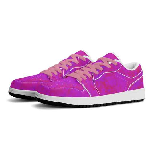 pink-crystal-low-top-leder-sneaker-fur-damen-sneaker-jlr-design-1 - JLR Design