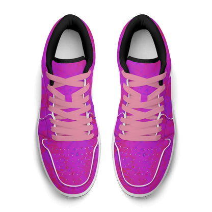 pink-crystal-low-top-leder-sneaker-fur-damen-sneaker-jlr-design-14 - JLR Design