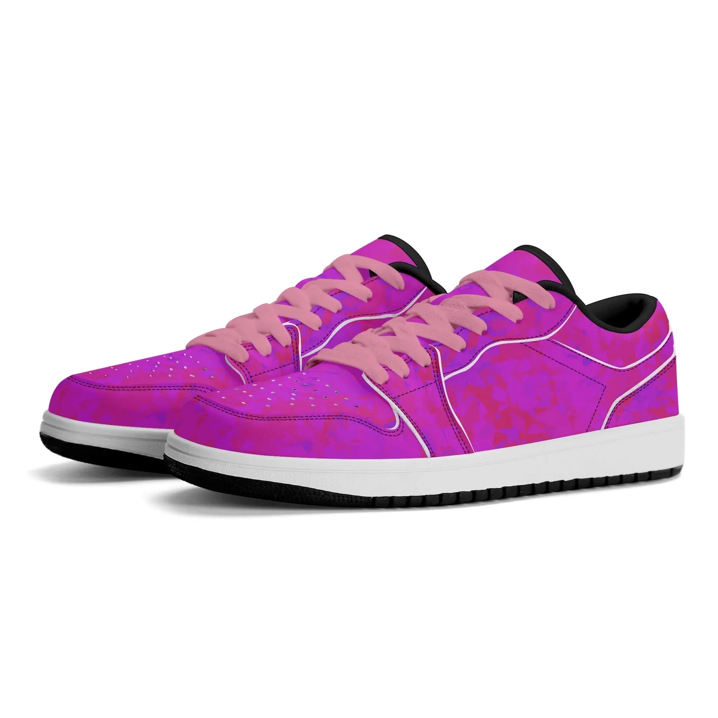 pink-crystal-low-top-leder-sneaker-fur-herren-sneaker-jlr-design-8 - JLR Design