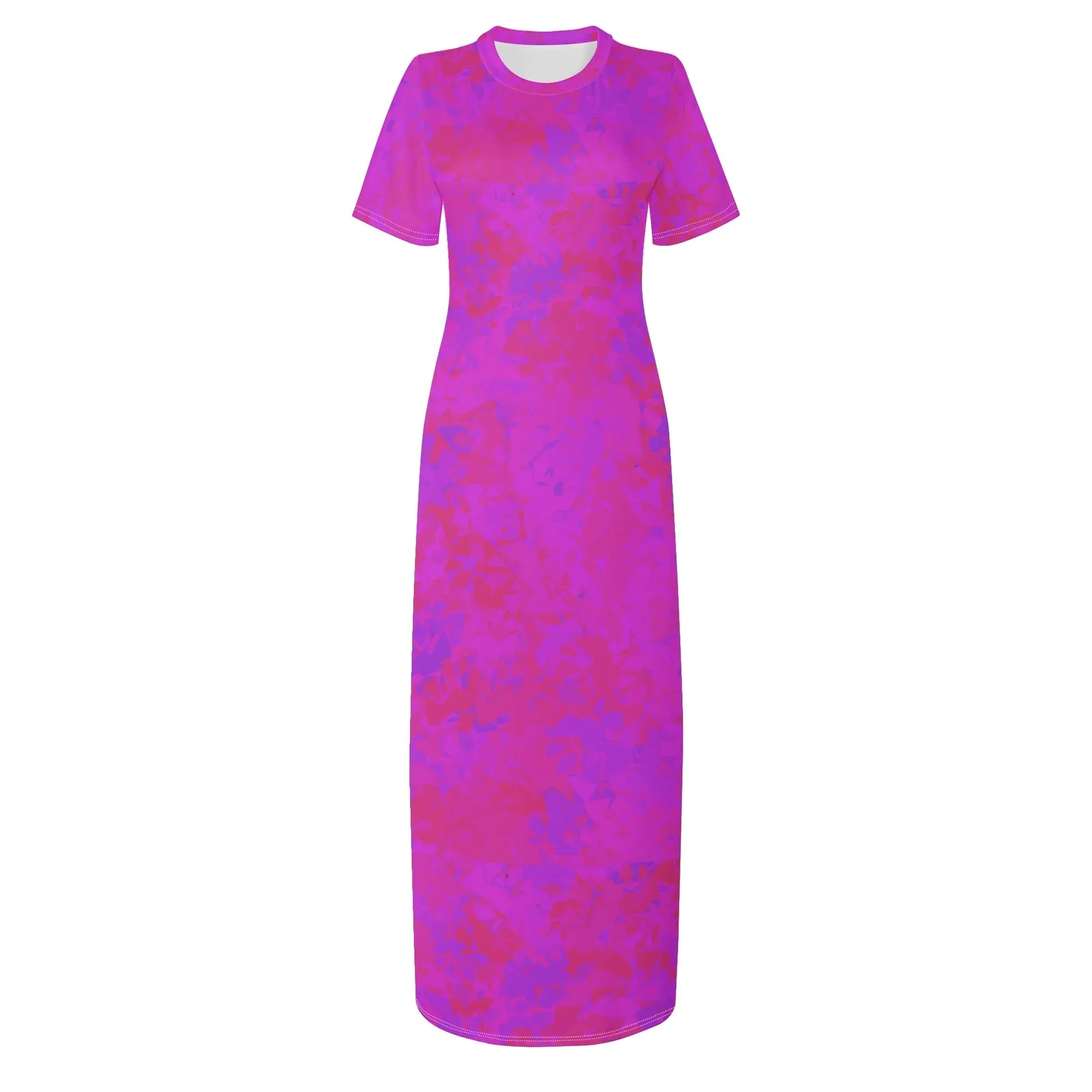 pink-crystal-short-sleeve-long-dress-long-dress-jlr-design-3 - JLR Design