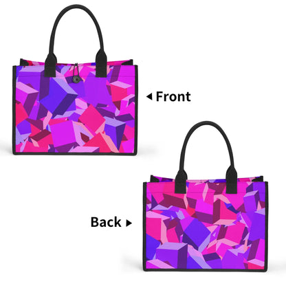 pink-cube-canvas-shopper-tasche-einkaufstasche-jlr-design-8 - JLR Design