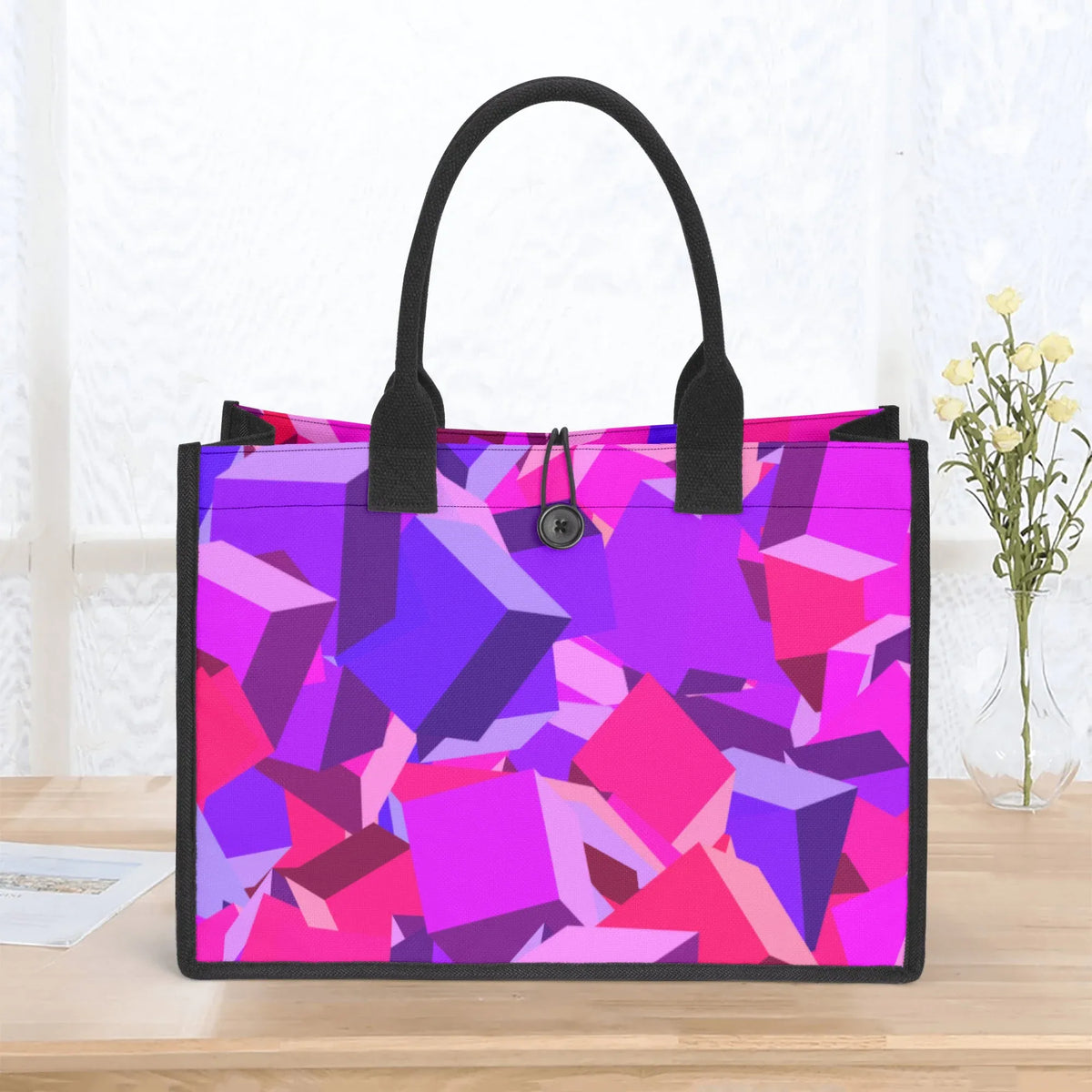 pink-cube-canvas-shopper-tasche-einkaufstasche-jlr-design-jlr-design-de-5 - JLR Design