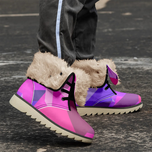 pink-cube-chic-boots-mit-pluschfutter-stiefel-jlr-design-1 - JLR Design