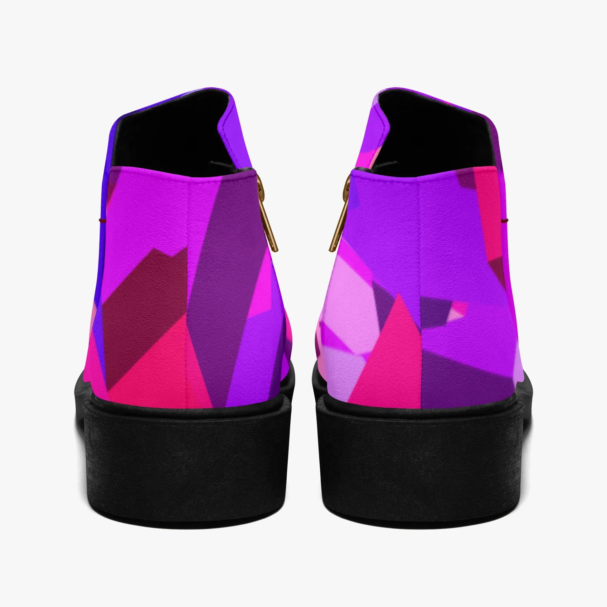 pink-cube-elegante-reissverschluss-stiefeletten-stiefeletten-jlr-design-2 - JLR Design