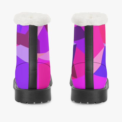 pink-cube-faux-fur-leder-boots-boots-jlr-design-6 - JLR Design