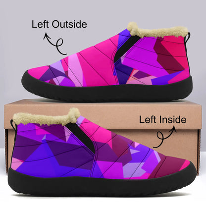 pink-cube-faux-fur-slipper-slipper-jlr-design-1 - JLR Design