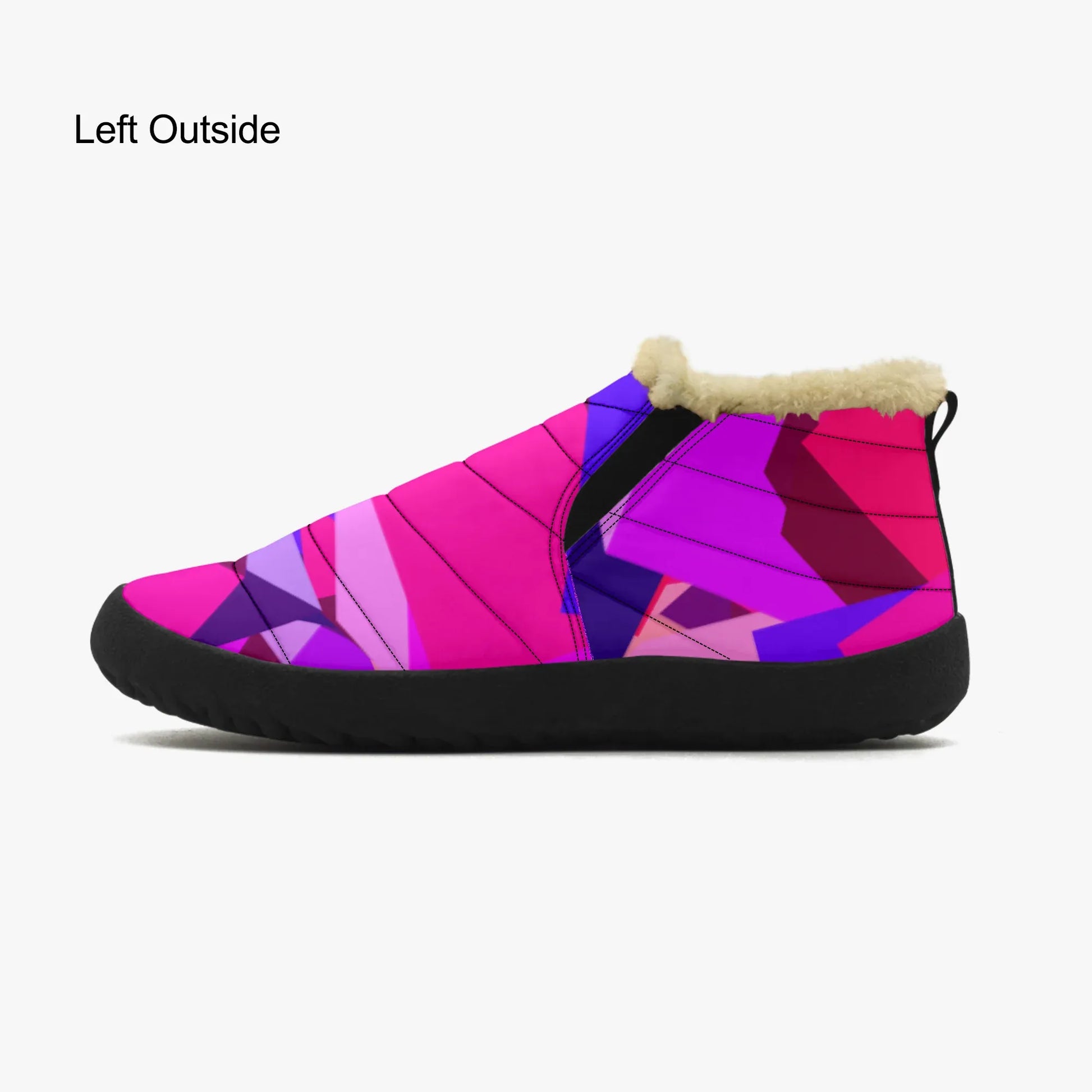 pink-cube-faux-fur-slipper-slipper-jlr-design-4 - JLR Design