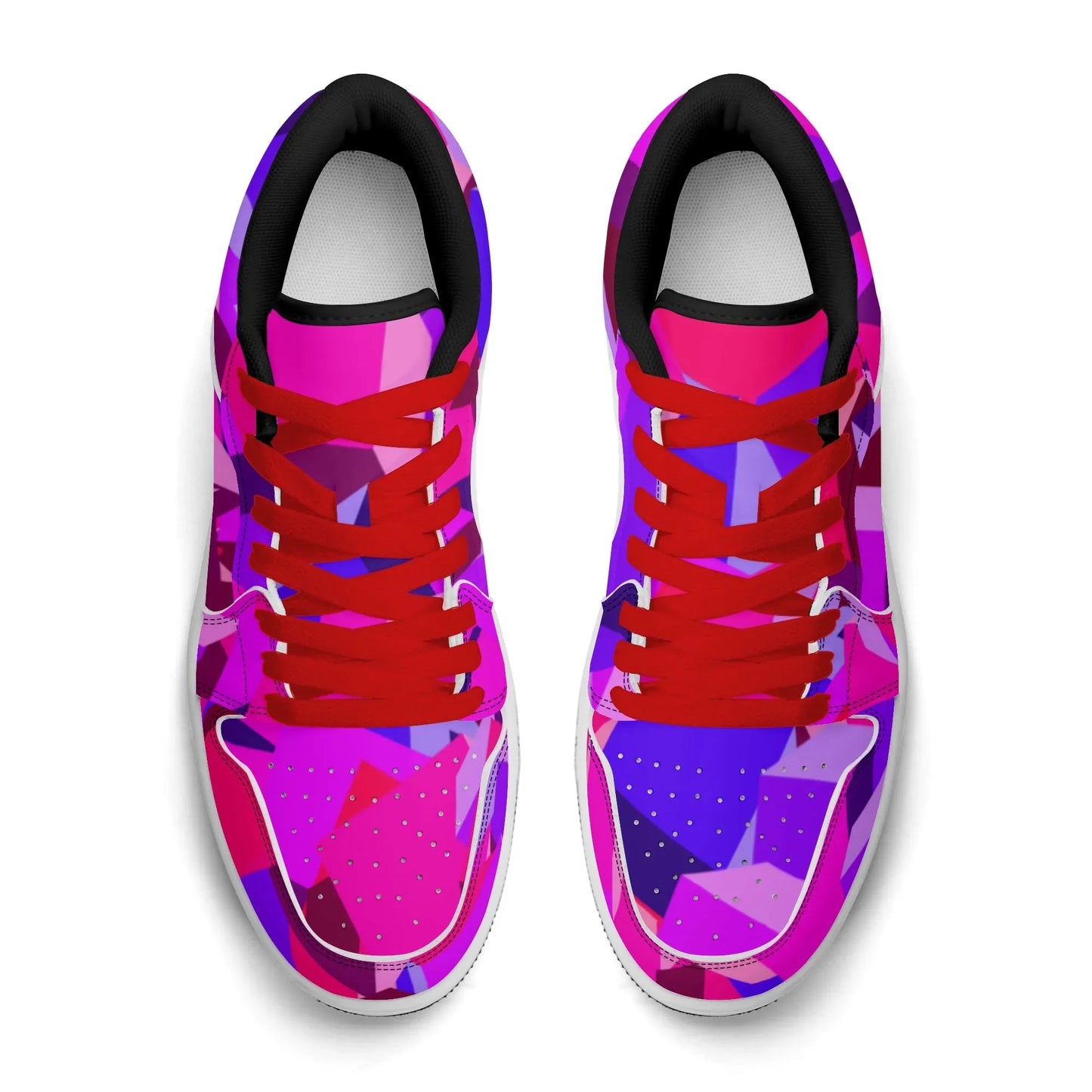 pink-cube-low-top-leder-sneaker-fur-damen-sneaker-jlr-design-14 - JLR Design
