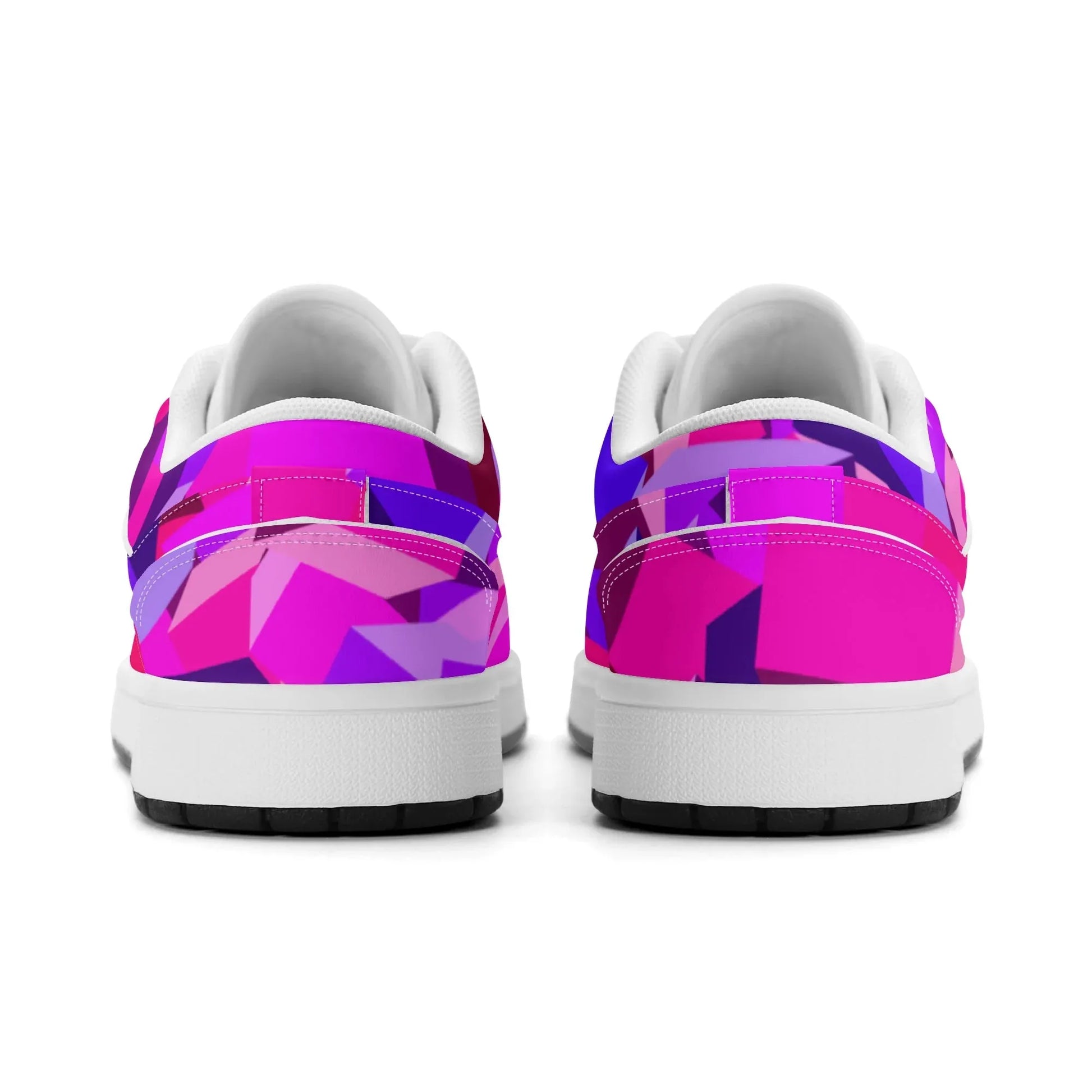 pink-cube-low-top-leder-sneaker-fur-damen-sneaker-jlr-design-6 - JLR Design