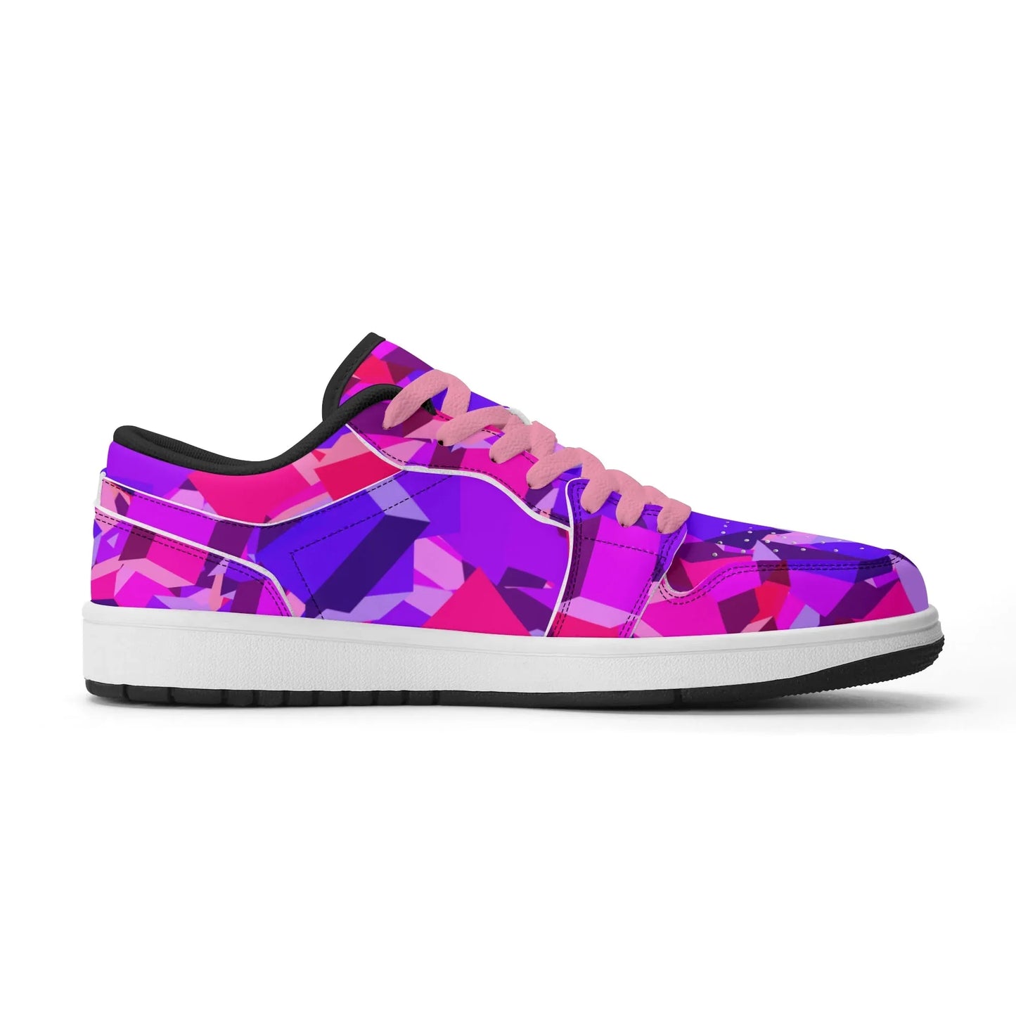 pink-cube-low-top-leder-sneaker-fur-herren-sneaker-jlr-design-10 - JLR Design
