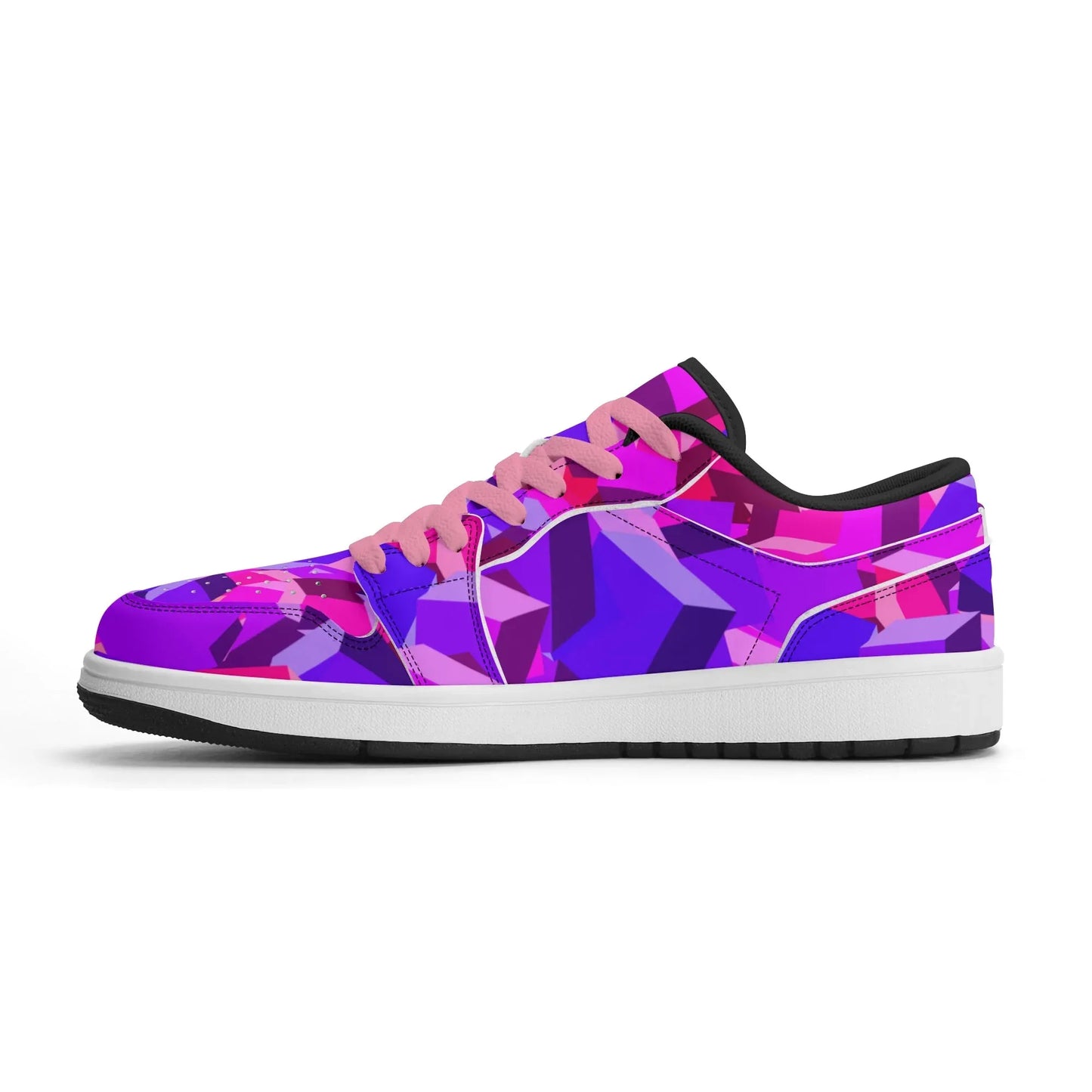 pink-cube-low-top-leder-sneaker-fur-herren-sneaker-jlr-design-11 - JLR Design
