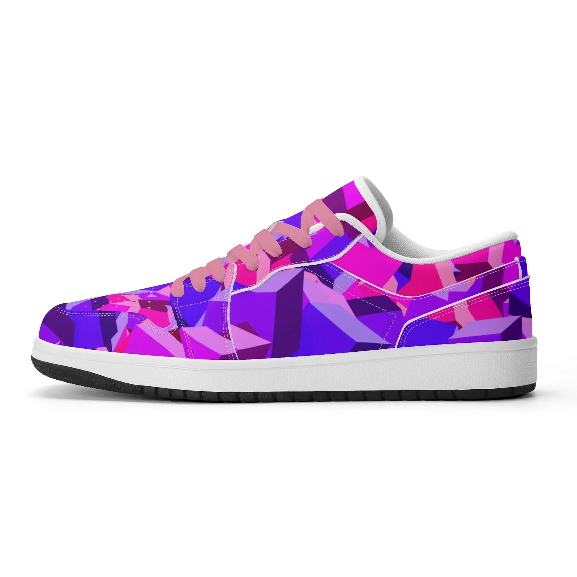 pink-cube-low-top-leder-sneaker-fur-herren-sneaker-jlr-design-2 - JLR Design