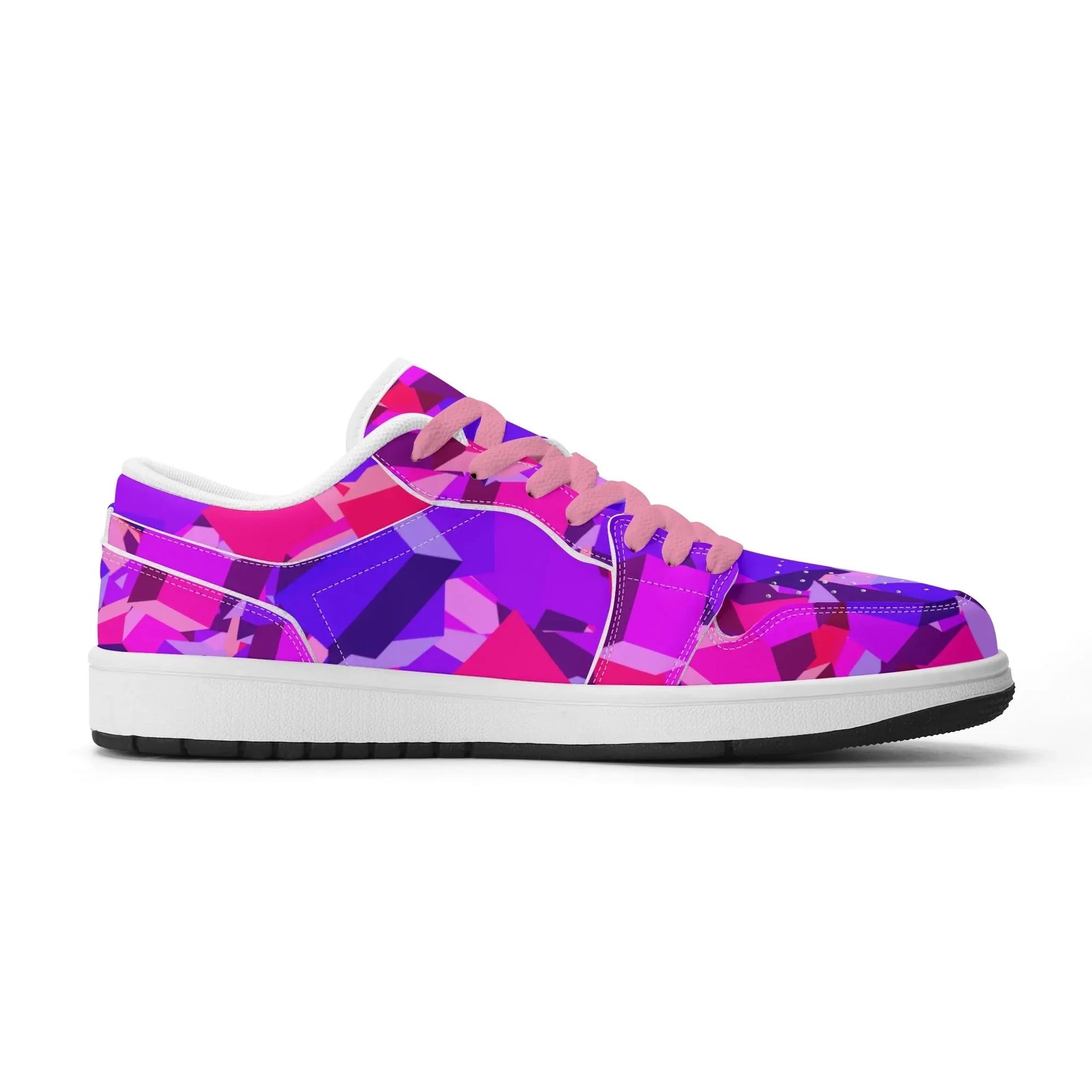 pink-cube-low-top-leder-sneaker-fur-herren-sneaker-jlr-design-3 - JLR Design
