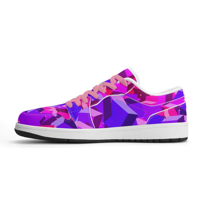 pink-cube-low-top-leder-sneaker-fur-herren-sneaker-jlr-design-4 - JLR Design