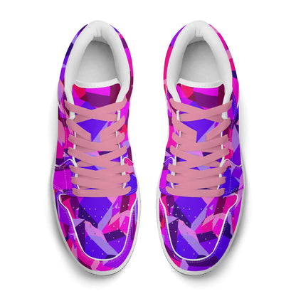 pink-cube-low-top-leder-sneaker-fur-herren-sneaker-jlr-design-7 - JLR Design