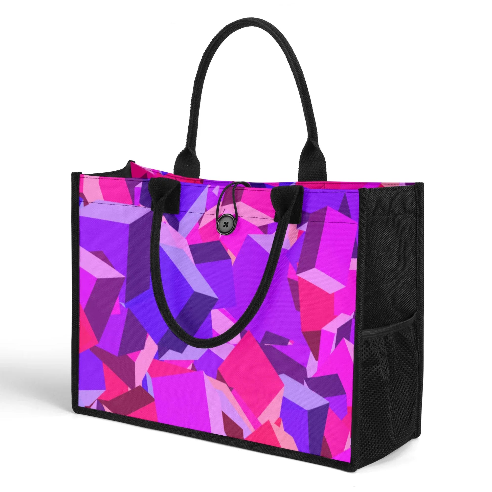pink-cube-premium-canvas-shopper-tasche-tragetasche-jlr-design-3 - JLR Design
