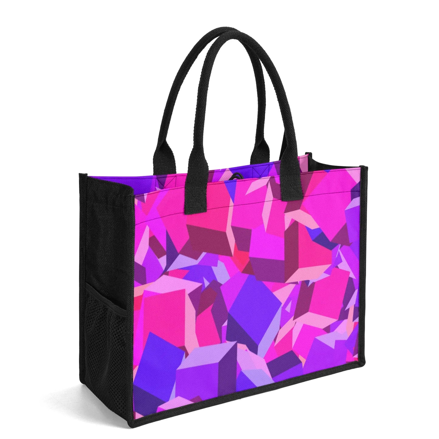 pink-cube-premium-canvas-shopper-tasche-tragetasche-jlr-design-4 - JLR Design