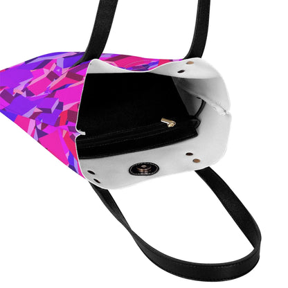 pink-cube-pu-leder-handtasche-handtasche-jlr-design-4 - JLR Design