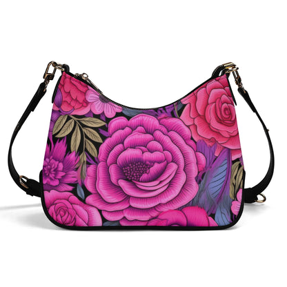pink-flower-elegante-umhangetasche-mit-kette-umhangetasche-jlr-design-2 - JLR Design