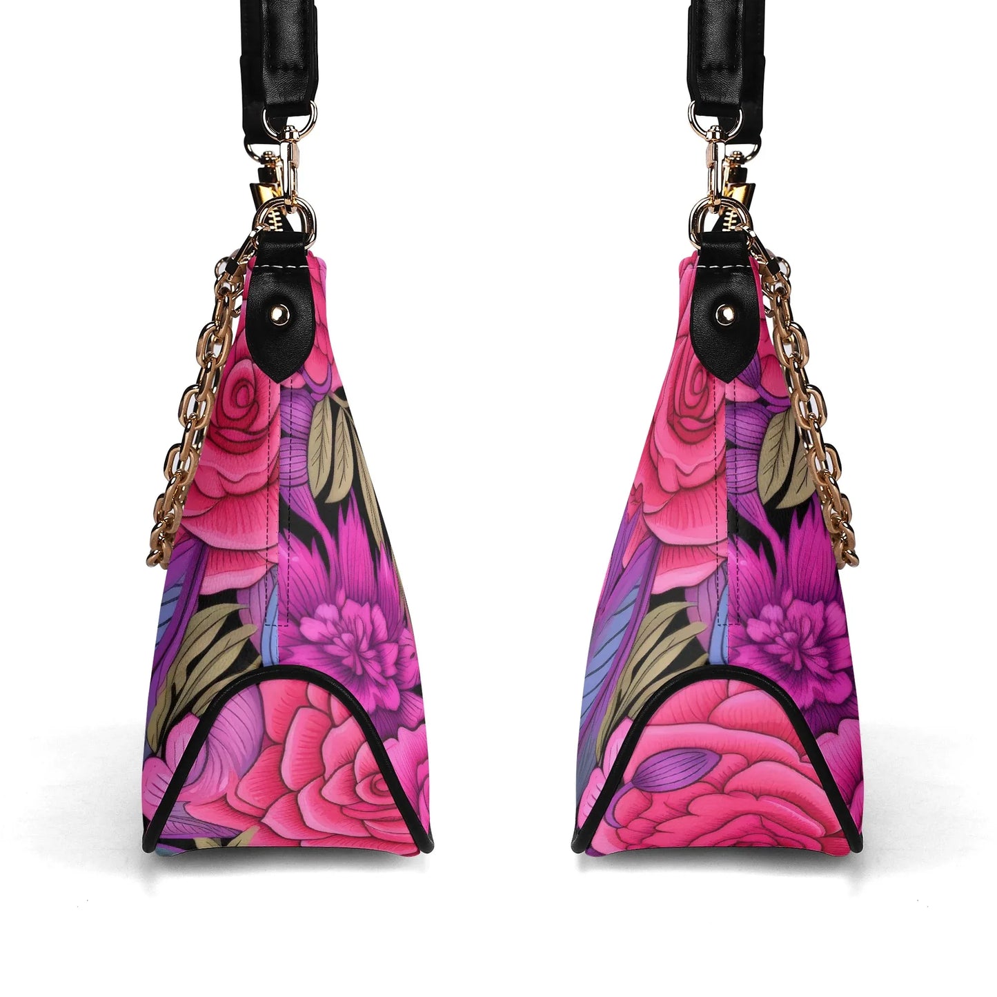 pink-flower-elegante-umhangetasche-mit-kette-umhangetasche-jlr-design-4 - JLR Design