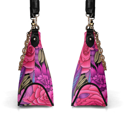 pink-flower-elegante-umhangetasche-mit-kette-umhangetasche-jlr-design-4 - JLR Design