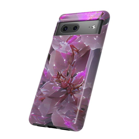 pink-flower-handyhulle-google-pixel-2-3-4-5-6-7-8-9-a-xl-pro-5g-phone-case-jlr-design-1 - JLR Design