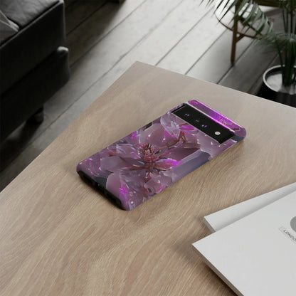 pink-flower-handyhulle-google-pixel-2-3-4-5-6-7-8-9-a-xl-pro-5g-phone-case-jlr-design-12 - JLR Design