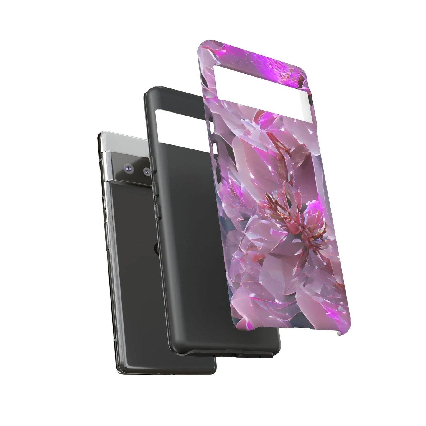 pink-flower-handyhulle-google-pixel-2-3-4-5-6-7-8-9-a-xl-pro-5g-phone-case-jlr-design-16 - JLR Design