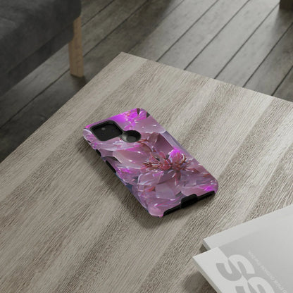 pink-flower-handyhulle-google-pixel-2-3-4-5-6-7-8-9-a-xl-pro-5g-phone-case-jlr-design-22 - JLR Design
