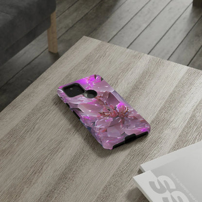 pink-flower-handyhulle-google-pixel-2-3-4-5-6-7-8-9-a-xl-pro-5g-phone-case-jlr-design-24 - JLR Design