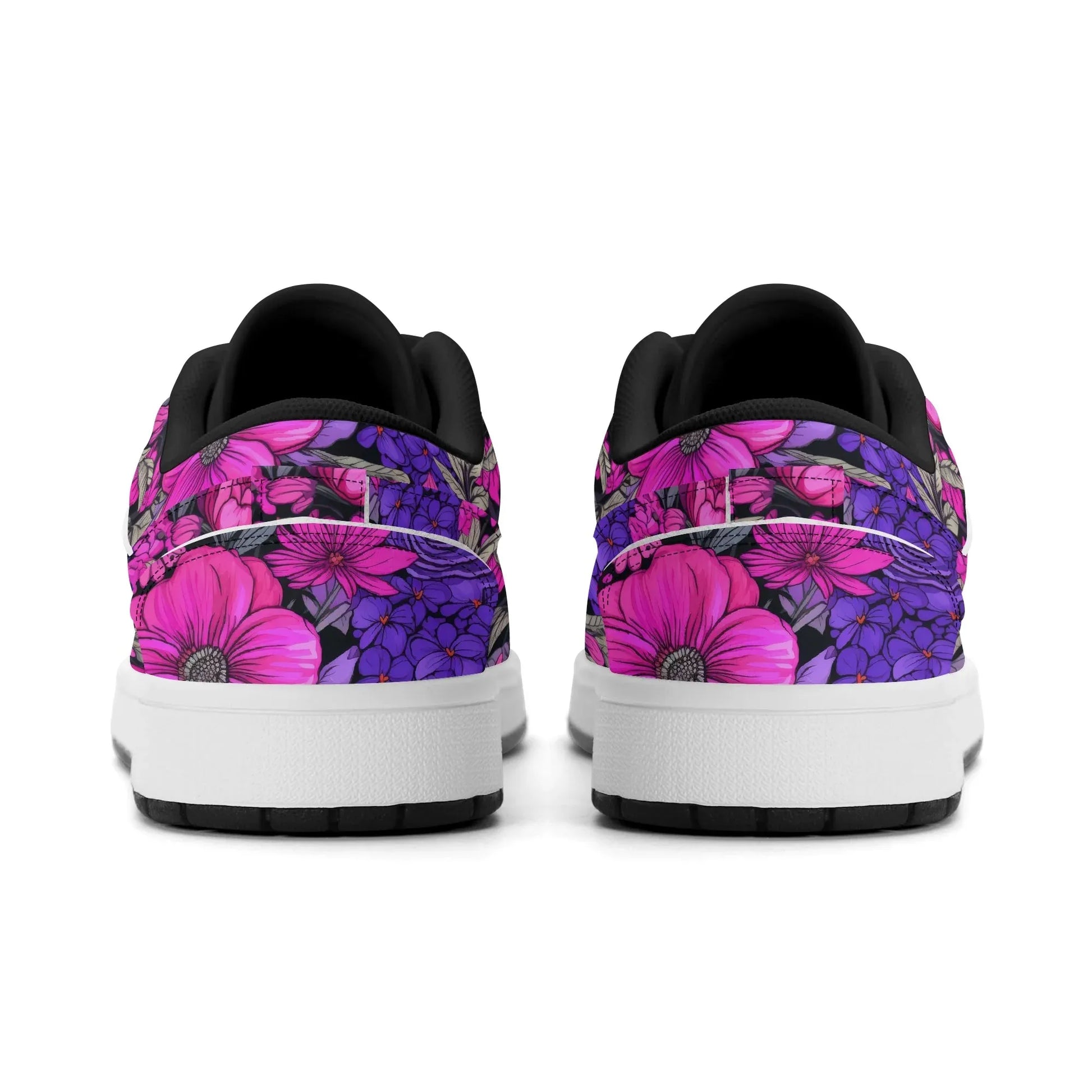 pink-flower-low-top-leder-sneaker-fur-herren-sneaker-jlr-design-13 - JLR Design