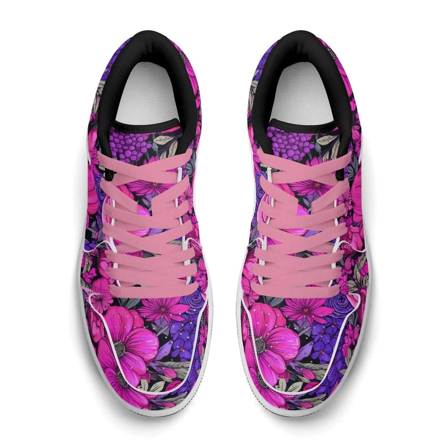 pink-flower-low-top-leder-sneaker-fur-herren-sneaker-jlr-design-14 - JLR Design