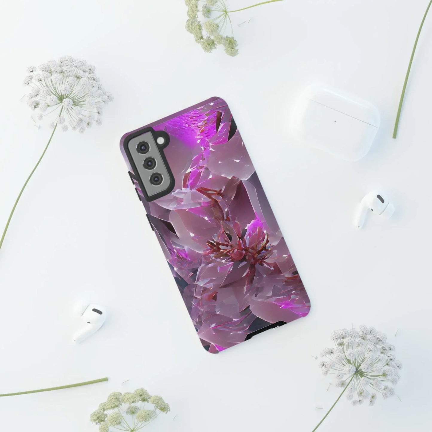 pink-flower-samsung-galaxy-cover-s21-s22-s23-s24-s25-plus-pro-ultra-phone-case-jlr-design-42 - JLR Design