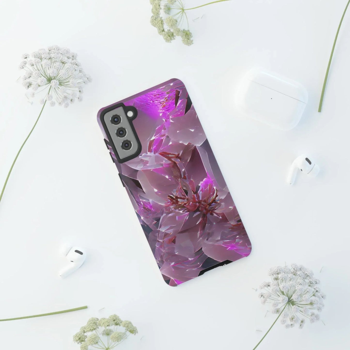 pink-flower-samsung-galaxy-cover-s21-s22-s23-s24-s25-plus-pro-ultra-phone-case-jlr-design-44 - JLR Design